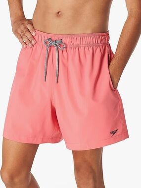 🆕 Brand New With Tags Men’s Speedo Roofer Swim Trunks in Sun Kissed Coral
